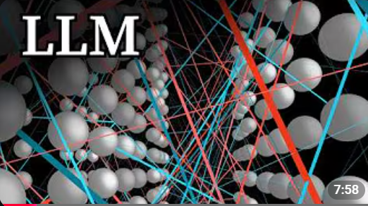 Large language models explained briefly, video reference